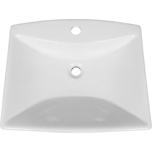  &scaron;iroki nadgradni lavabo 61cm x 45cm bela Cene