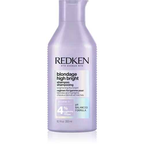 Redken blondage high bright &amp;scaron;ampon za posvjetljivanje plave kose 300 ml za žene Slike