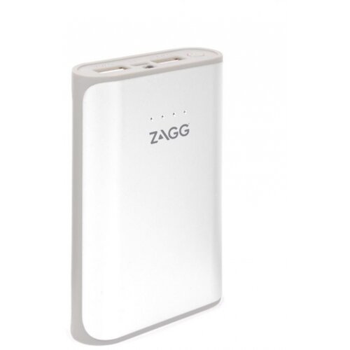 ZAGG zunanja baterija powerbank 6.000 mAh - bela Slike