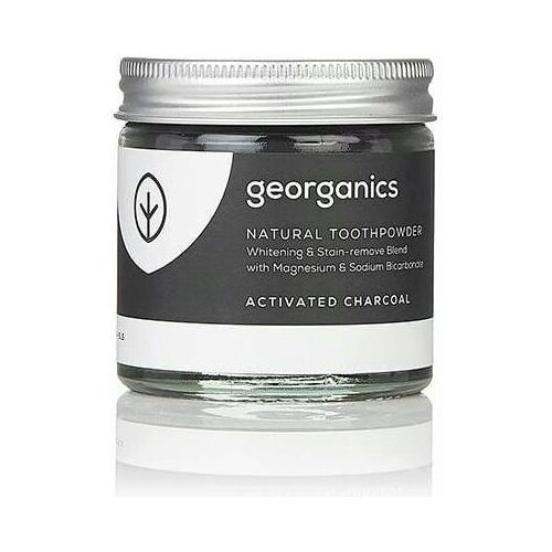 Georganics naravni zobni prah, 60 ml - activated charcoal Cene