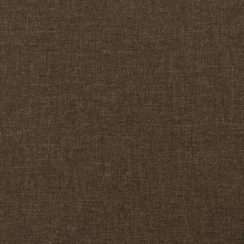  Uzglavlje s u&amp;scaron;ima tamnosmeđe 103x23x118/128 cm od tkanine Slike
