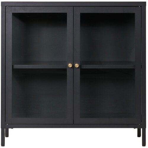 House Nordic Crna metalna vitrina 80x80 cm Dalby &ndash; Cijene