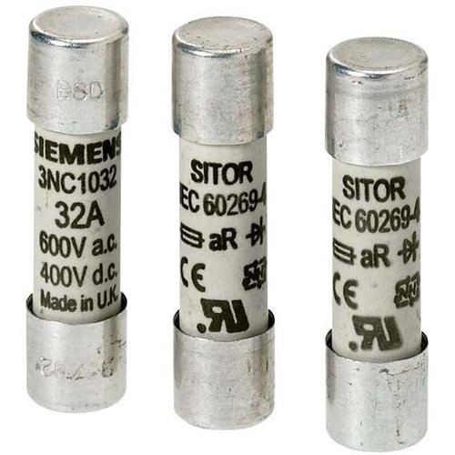 Siemens Dig.Industr. cilindrična varovalka 16A, 600V A 3NC1016, (21223977) Slike