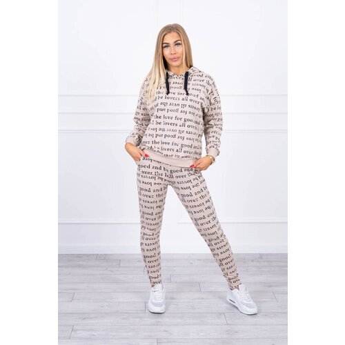 Kesi Beige print set Slike