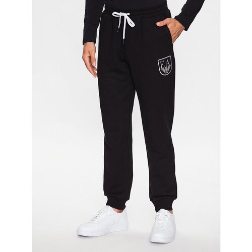 Emporio Armani Underwear Spodnji del trenirke 111690 3R573 00020 Črna Regular Fit Slike