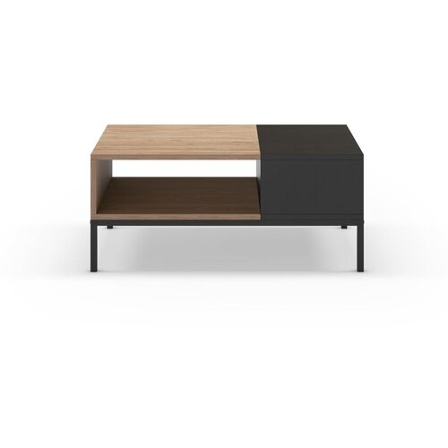Marckeric Crni/u prirodnoj boji stolić za kavu 56x90 cm Cailin – Cijene