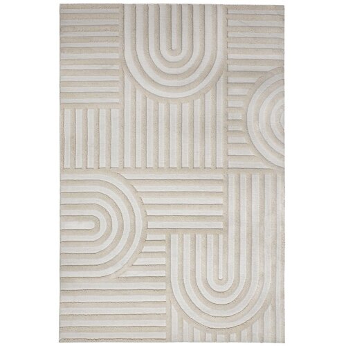 Flair Rugs Kremno bela preproga 133x190 cm Elara &ndash; Cene