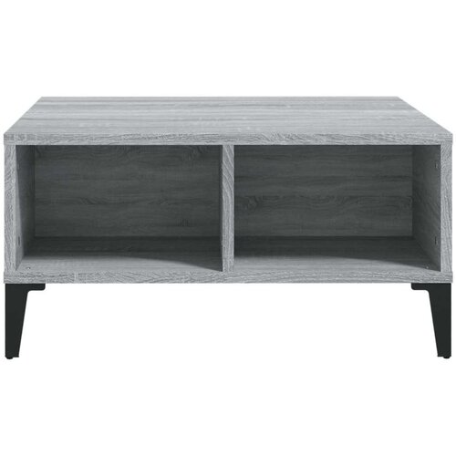 vidaXL stolić za kavu boja sivog hrasta sonome 60x60x30 cm od iverice Cene