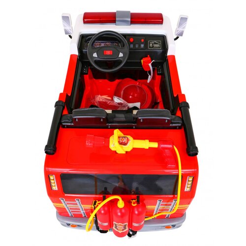  kamion na akumulator Fire Truck - crveni Slike