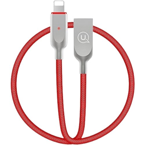 Usams U-SUN IZKLOPNI KABEL ZA LIGHTNING 1.9M ZA IPHONE OVITEK RDEČ, (21980519) Cene