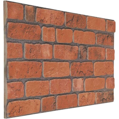  Zidne panele 10 pcs Terakota 100 x 50 cm EPS pjena - Terakota Cene