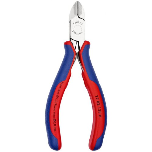 Knipex precizne dijagonalne sečice za elektroniku sa umetnutom o&amp;scaron;tricom od tvrdog metala 135mm (77 02 135 h) Slike