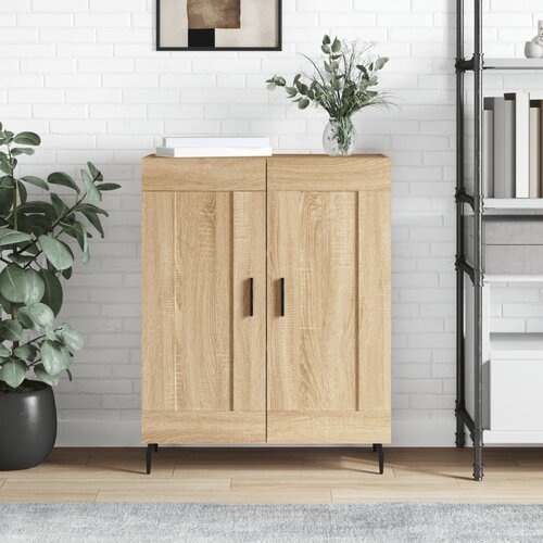 vidaXL Komoda boja hrasta sonome 69 5x34x90 cm od konstruiranog drva Cijene