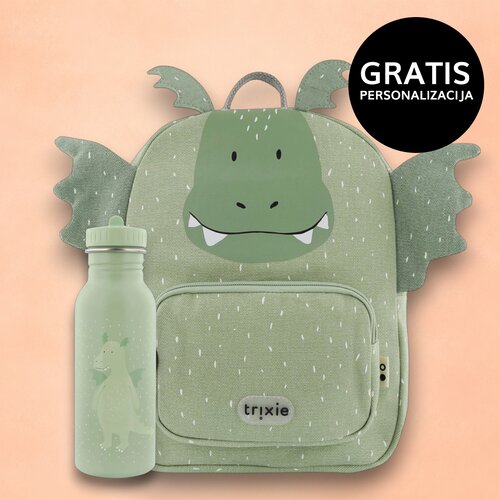 Trixie dječji ruksak + bočica 500 ml mr. dragon Cijene