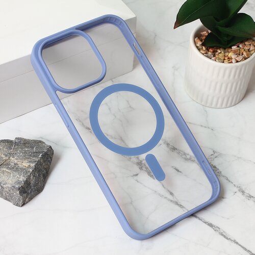 Torbica magesafe za iphone 15 pro max 6.7 plava Slike