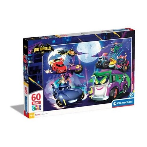Clementoni maxi puzzle batwheels 60 delova ( CL26597 ) Cene