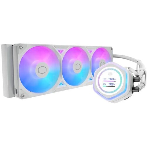 Cooler Master MasterLiquid ML 360 Atmos II LCD White vodeno hlađenje belo (MLX-D36M-A25SZ-LW) Cene