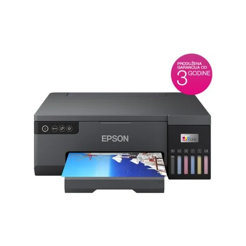 Printer Epson EcoTank L8050 22str/min.Rezolucija 5.760 x1.440DPI. Borderless Print, Štampanje CD-ova i DVD-ova. tinte Epson 108