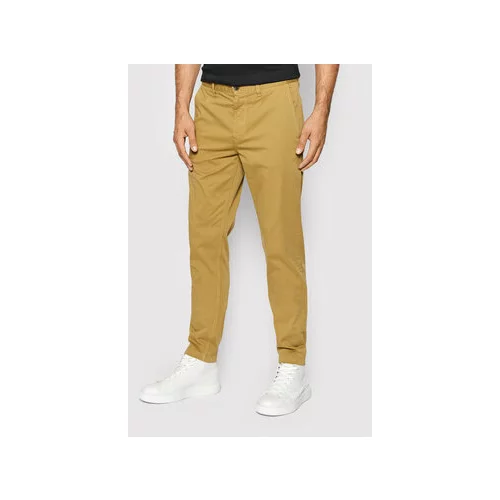 Boss Chino hlače Taber D 50442037 Rjava Tapered Fit