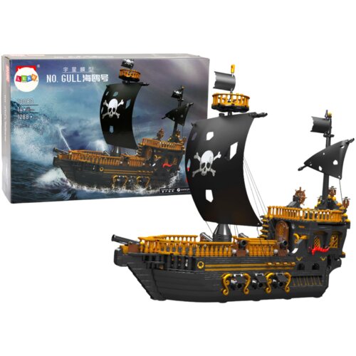  Pirate Ship Ship Construction Blocks 1288 Elements Cene