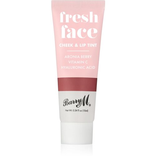 Barry M Fresh Face večnamensko ličilo za ustnice in lica odtenek Deep Rose 10 ml Slike