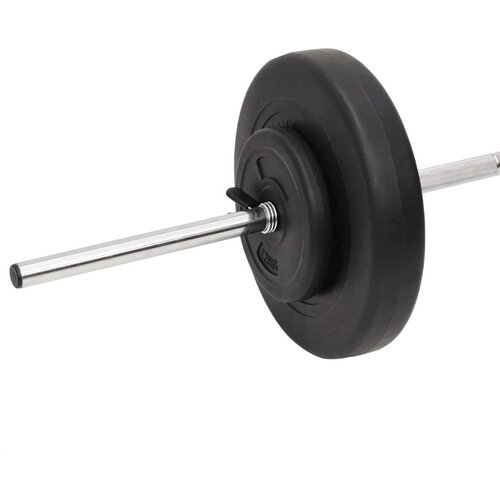 VidaXL Dvoručni i jednoručni uteg s pločama 60 kg Slike