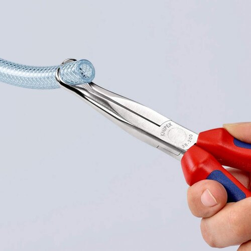 Knipex hromirana mehaničarska kle&amp;scaron;ta za hvatanje kablova svećica - pod 45&amp;deg; (38 95 200) Slike