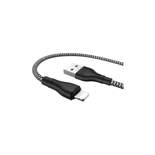  USB kabal BOROFONE BU39 Rio Transparent Discovery Edition charging data cable 1,2m, 2,4A iPhone/lightning black Cijene