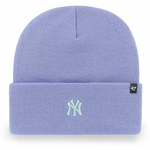 47 Brand Kapa Mlb New York Yankees boja: ljubičasta,