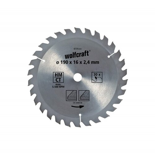 Wolfcraft list za cirkular hm Z30 210x2,4x30mm Cene