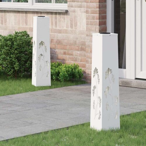  Solarna LED svjetlost za stazu 2 pcs Bijelo Cene