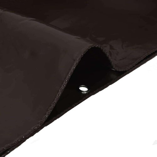 VidaXL Cerada 650g / m&amp;sup2; Smeđa 2,5 x 4,5 m Platno s PVC premazom Slike