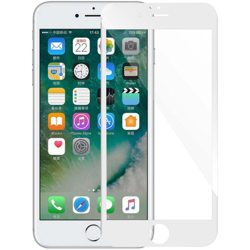  9D za&amp;scaron;čitno steklo iz kaljenega stekla 9H za Apple IPHONE 7 8 in SE2 bel Slike
