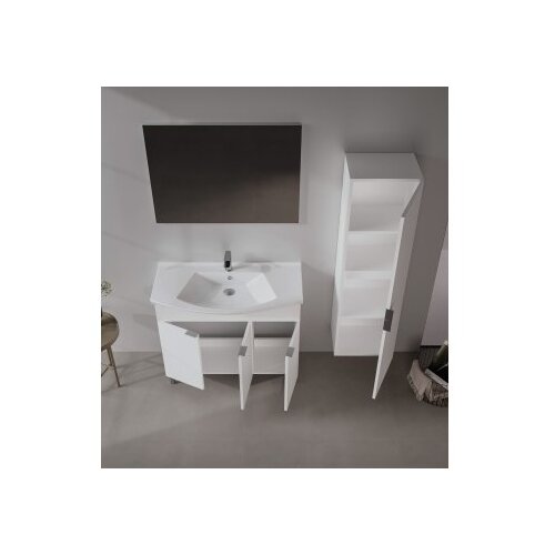 Hanah home Kupatilski ormarić sa umivaonikom i ogledalom (2 komada) Purus 100 476 Cene