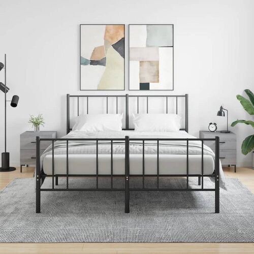  Noćni ormarići 2 kom boja hrasta 40x35x47,5cm konstruirano drvo Slike