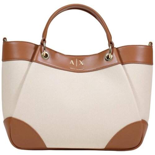 EAX Shopper torba boja pijeska / konjak Cene