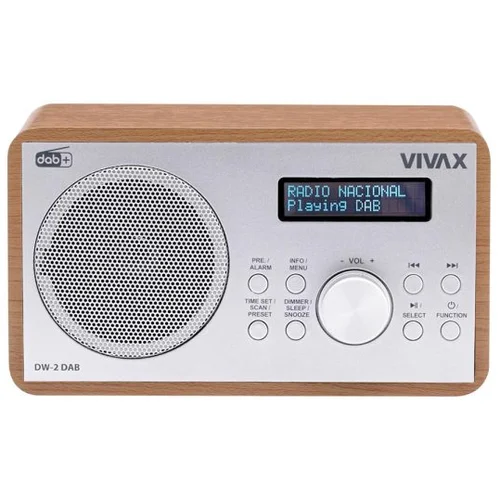 Vivax VOX RADIO DW-2 DAB BROWN