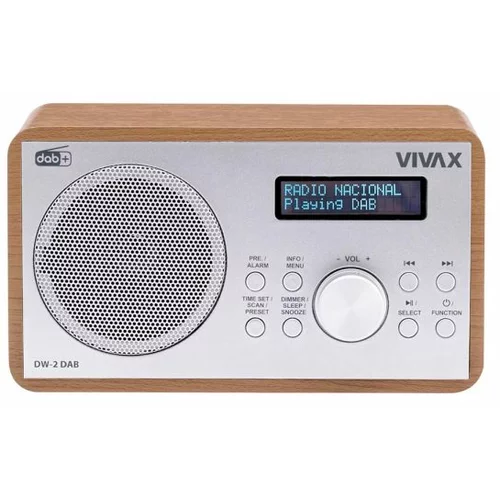 Vivax VOX RADIO DW-2 DAB BROWN