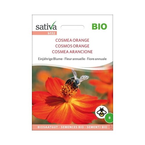 Sativa Ekološki enoletni cvet "Cosmea Orange" Cene