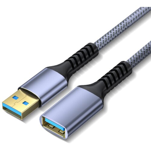 INF USB 3.0 podalj&scaron;ek 1.5m/3m, pleten kositren baker, 5Gbps 1,5 M, (5000276763) Cene