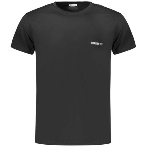 Bikkembergs mu&amp;Scaron;ka majica bkk3mts04/ crna Slike