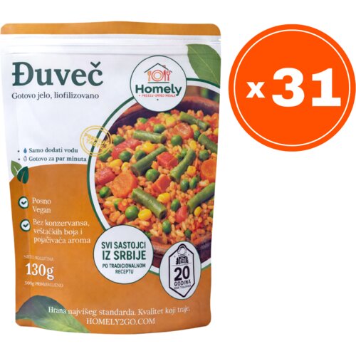 Homely Đuveč 130g, 31 komad Cene