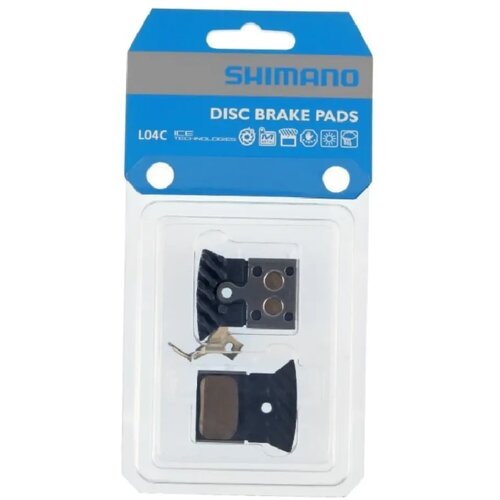  Pločica Kočiona Shimano, Metal Pad W/ Fin (L04C), Pad Spring, 1 Pair, Ind.Pack Cene