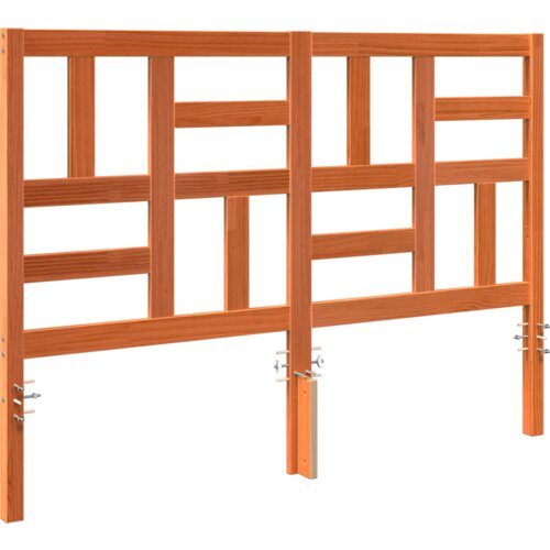 Uzglavlje za krevet Vo&amp;scaron;tano smeđa 145.5 x 4 x 104 cm Slike