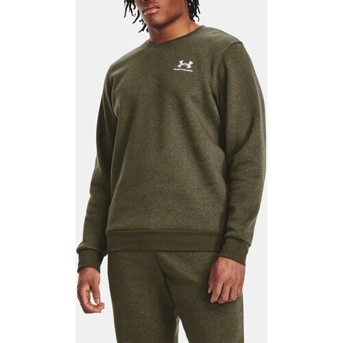 Under Armour Sweatshirt UA Essential Fleece Crew-GRN - Men Slike