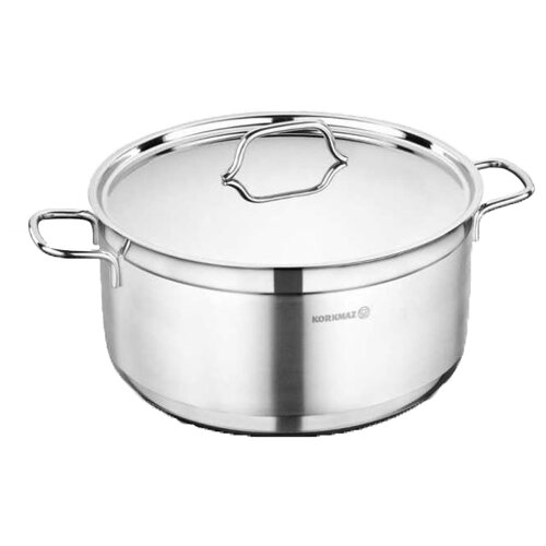 Korkmaz Lonac sa poklopcem Alfa A1019 Nerđajući čelik 22cm 4 l Inox Cene