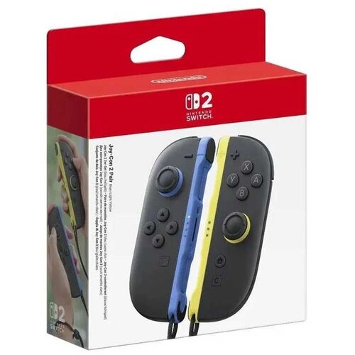 Nintendo Gamepad SWITCH 2 Joy-Con Pair - Blue/Light Yellow Cene