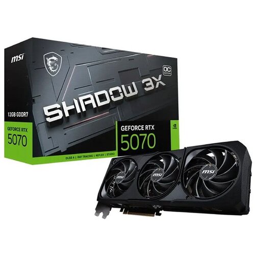 MSI grafička kartica geforce rtx 5070 12GB GDDR7 192bit shadow 3X Cene