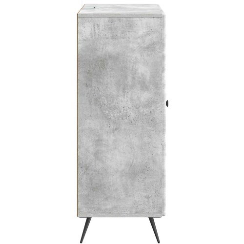 Kreveta Betonska siva 66 x 34,5 x 90 cm Konstruirano drvo Slike