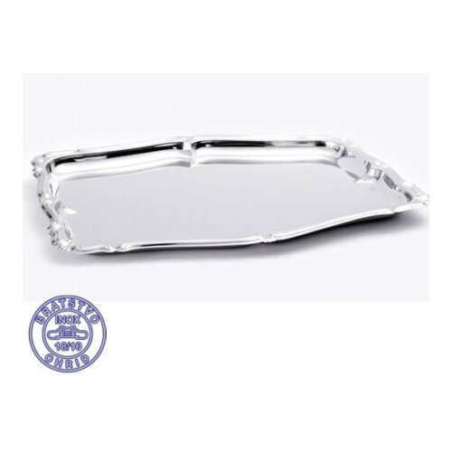 Bratstvo poslužavnik inox reljef 50x40cm 72003 ( bi-0030 ) Cene
